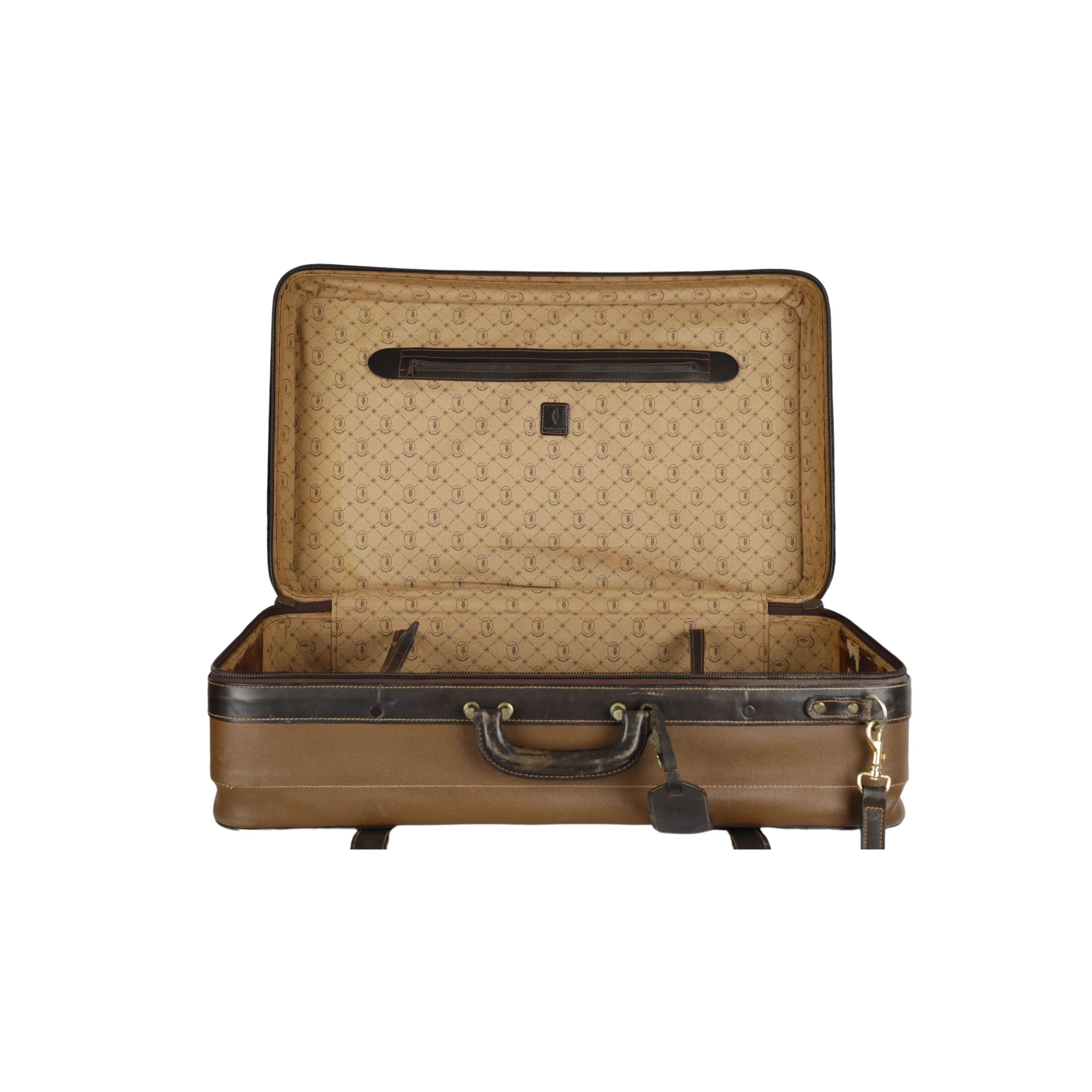 Trussardi Vintage Leather Luggage - '90s