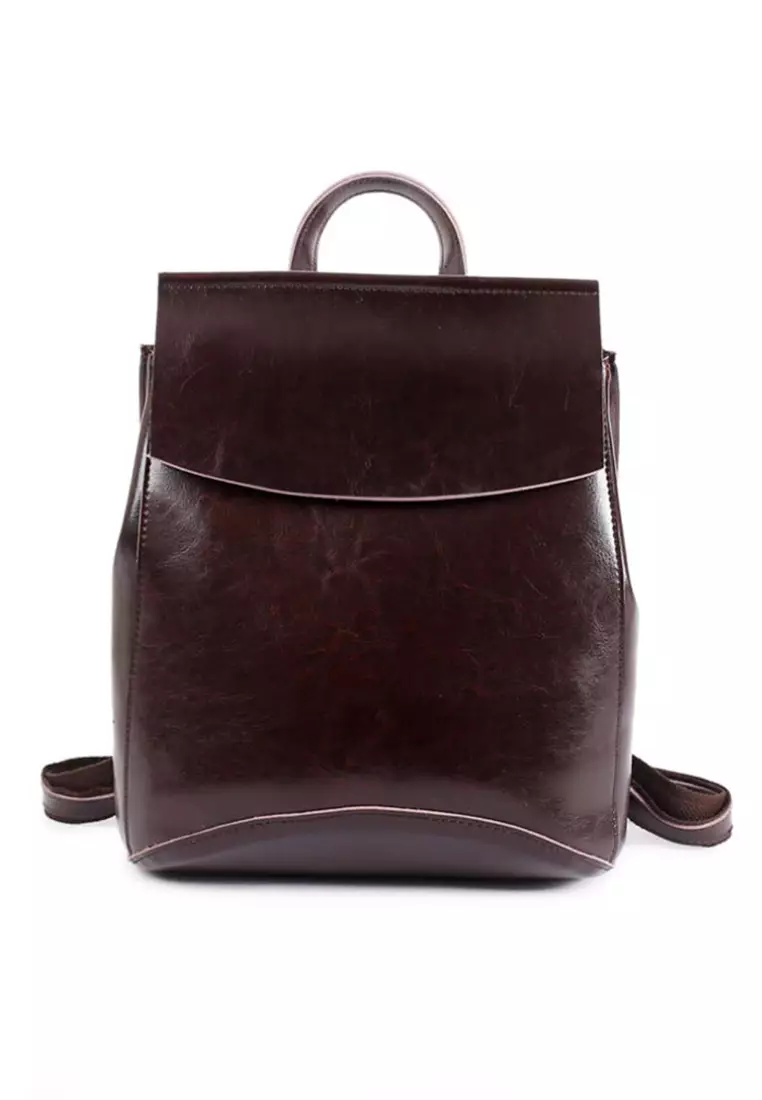 Twenty Eight Shoes VANSA Fashion Classic Burnished Leather Backpacks VBW-Bp8504