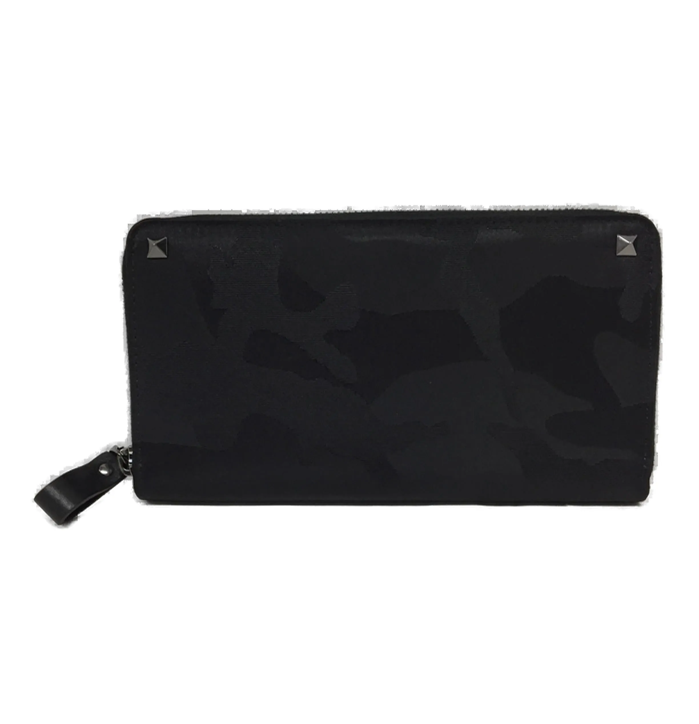 Valentino Garavani Rockstud Zip-Up Wallet