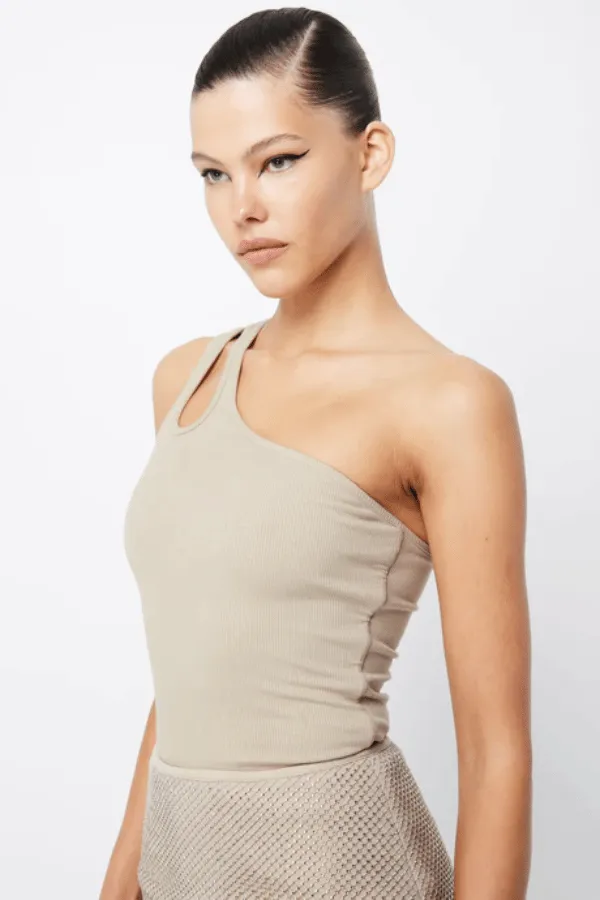 Vice Tank Top Beige