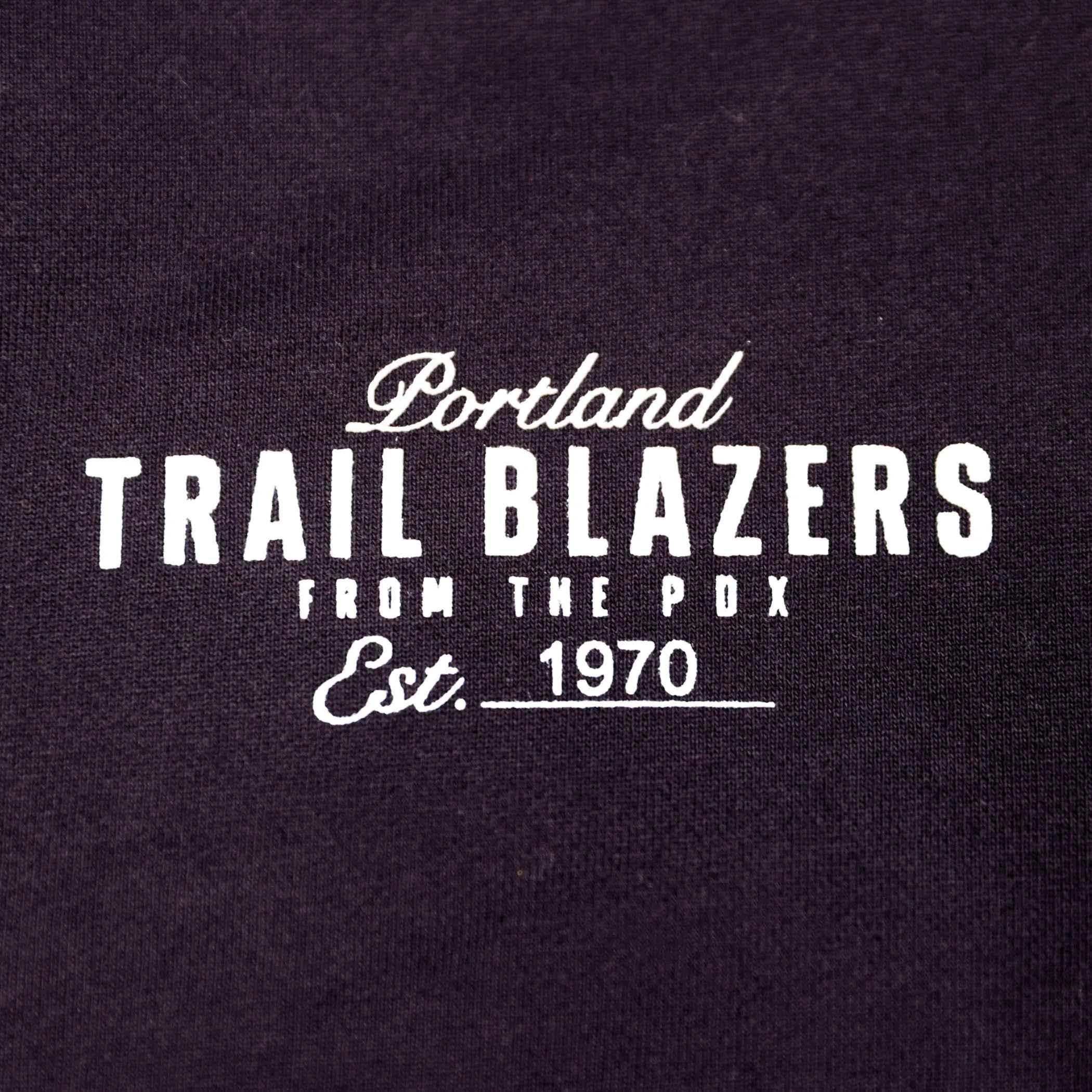 Wild Collective Blazers Puff Print Trees Hoodie 