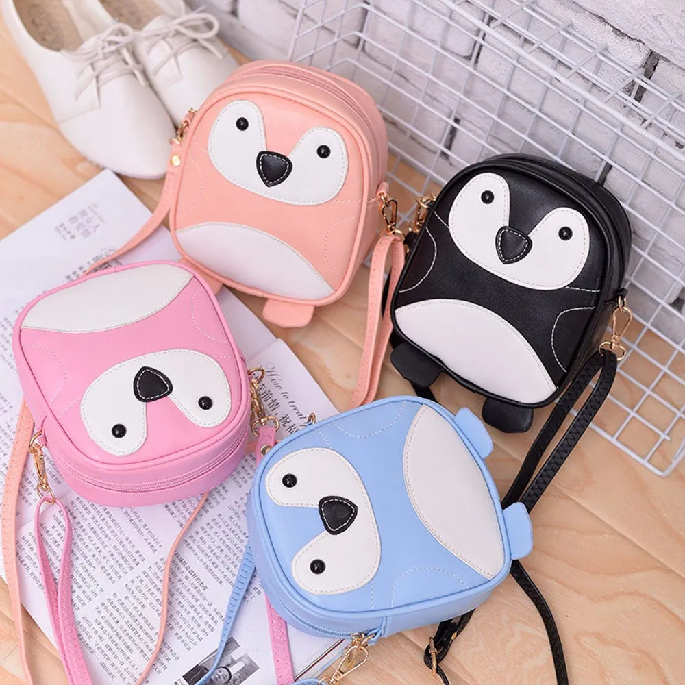 Women Owl Shoulder Bag Lovely Women Messenger Bags Chain PU Leather Crossbody Bolsa Feminina