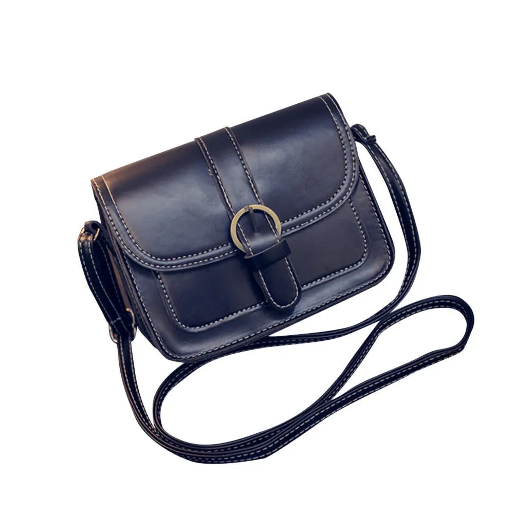 women shoulder bags luxury hbags Crossbody bag Vintage Pu Leather Messenger Bags Bolsas Femininas Clutch